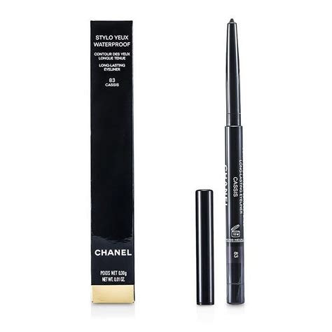 chanel waterproof eyeliner cassis|best eyeliner colors by Chanel.